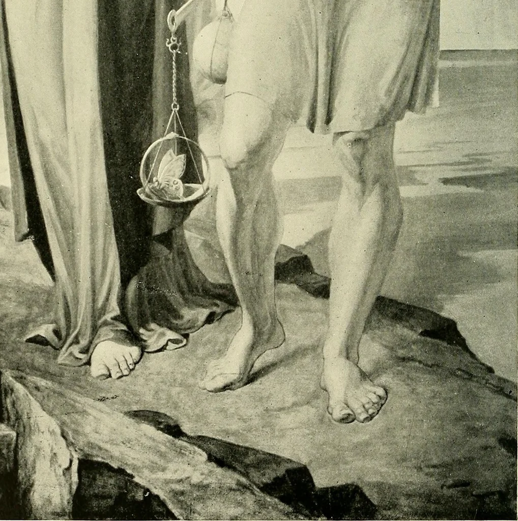 An illustration from Fifty years of work without wages : (laborare est orare), 1912, leaf 126