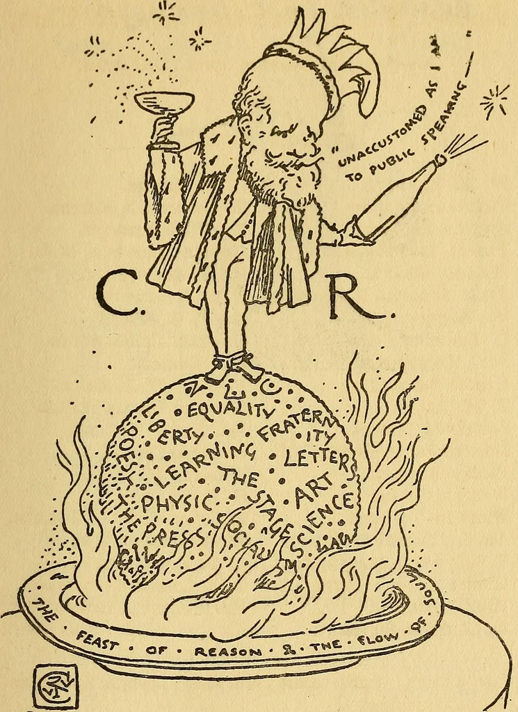 An illustration from Fifty years of work without wages : (laborare est orare), 1912, leaf 325