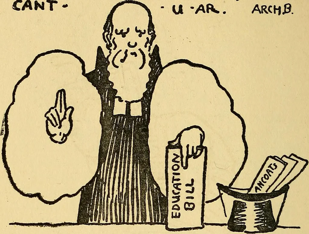 An illustration from Fifty years of work without wages : (laborare est orare), 1912, leaf 326