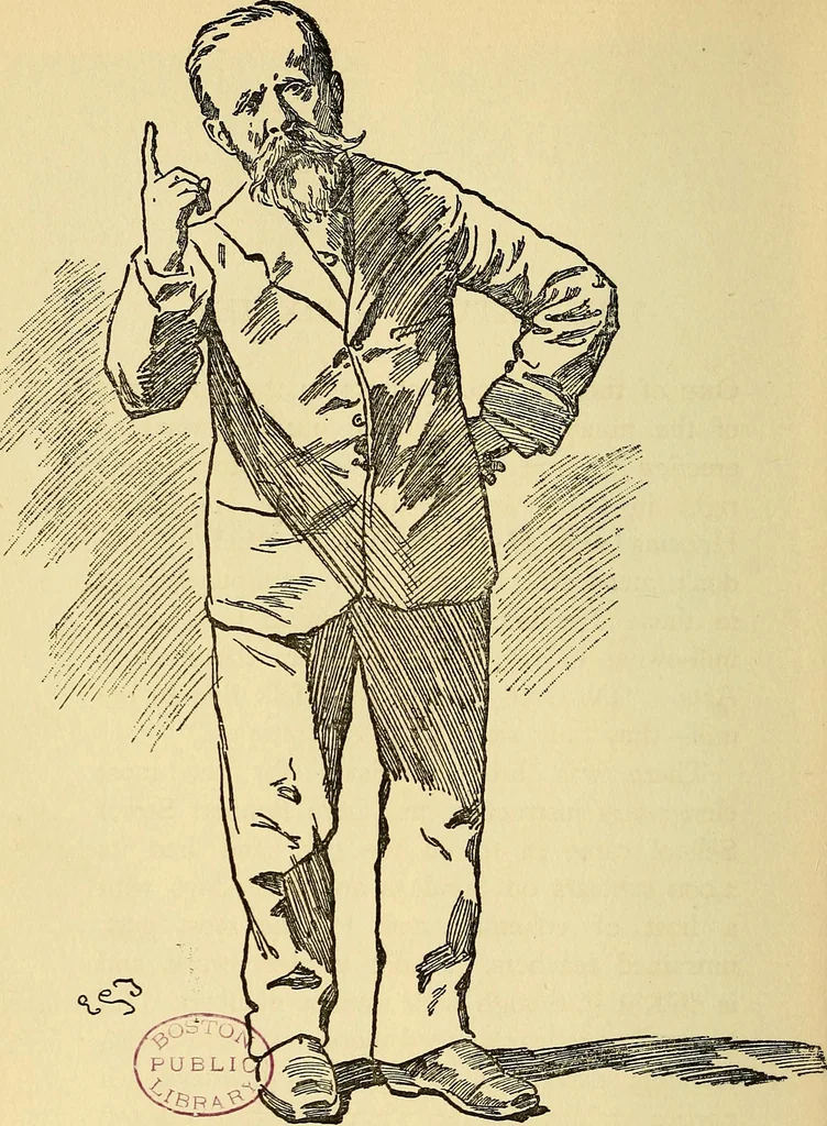 An illustration from Fifty years of work without wages : (laborare est orare), 1912, leaf 58