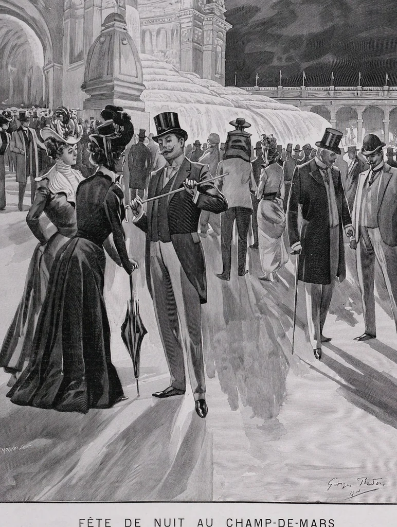 An illustration from Figaro illustré, leaf 4