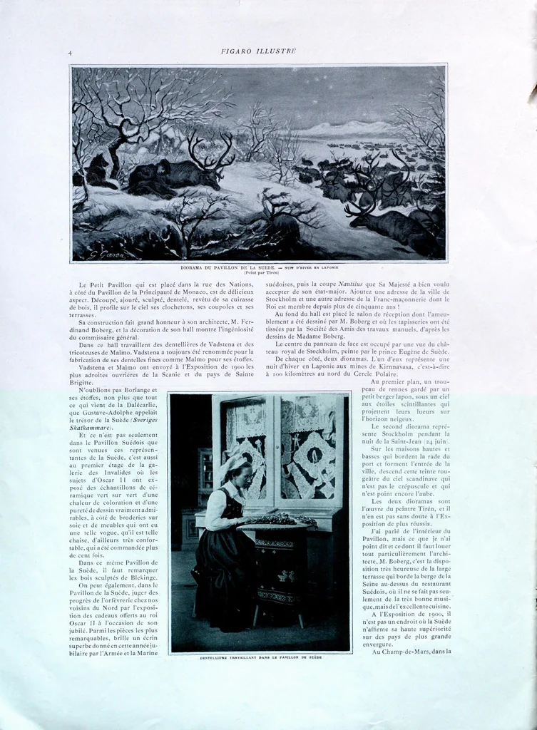 An illustration from Figaro illustré, leaf 6