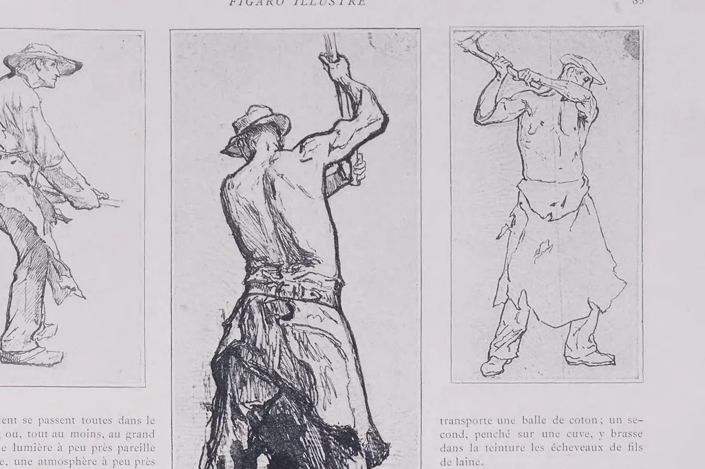 An illustration from Figaro illustré, leaf 15