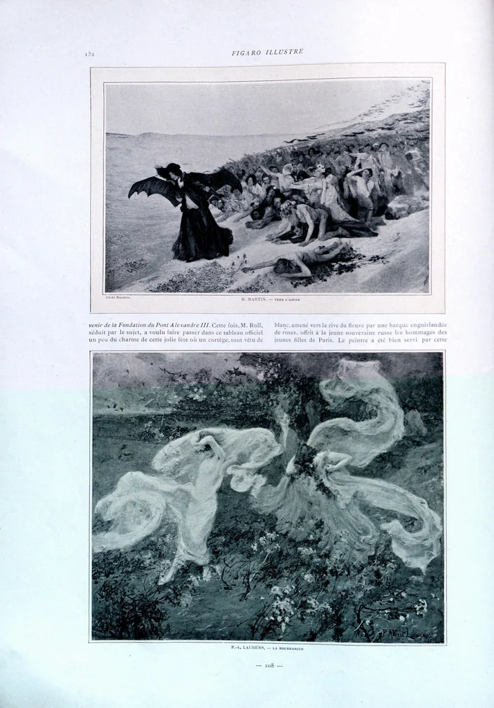 An illustration from Figaro illustré, leaf 16