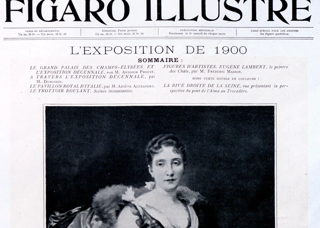An illustration from Figaro illustré, leaf 5