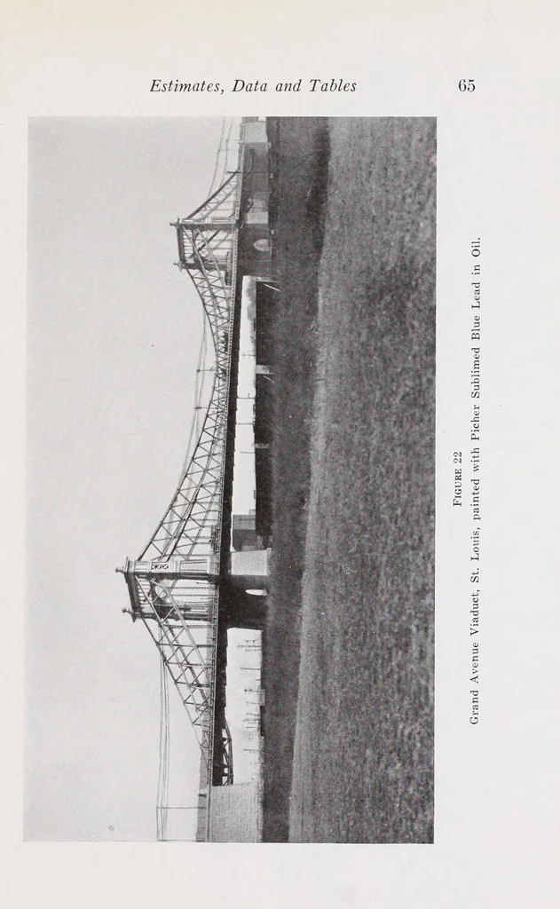 An illustration from Fighting rust with sublimed blue lead : an assembly of facts concerning the properties and uses of sublimed blue lead, 1923, leaf 69