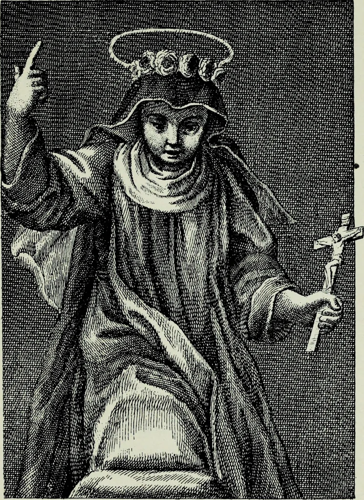 An illustration from Figurines Franciscaines. Vingt et une planches hors texte, couverture de Maurice Denis, 1921, leaf 55
