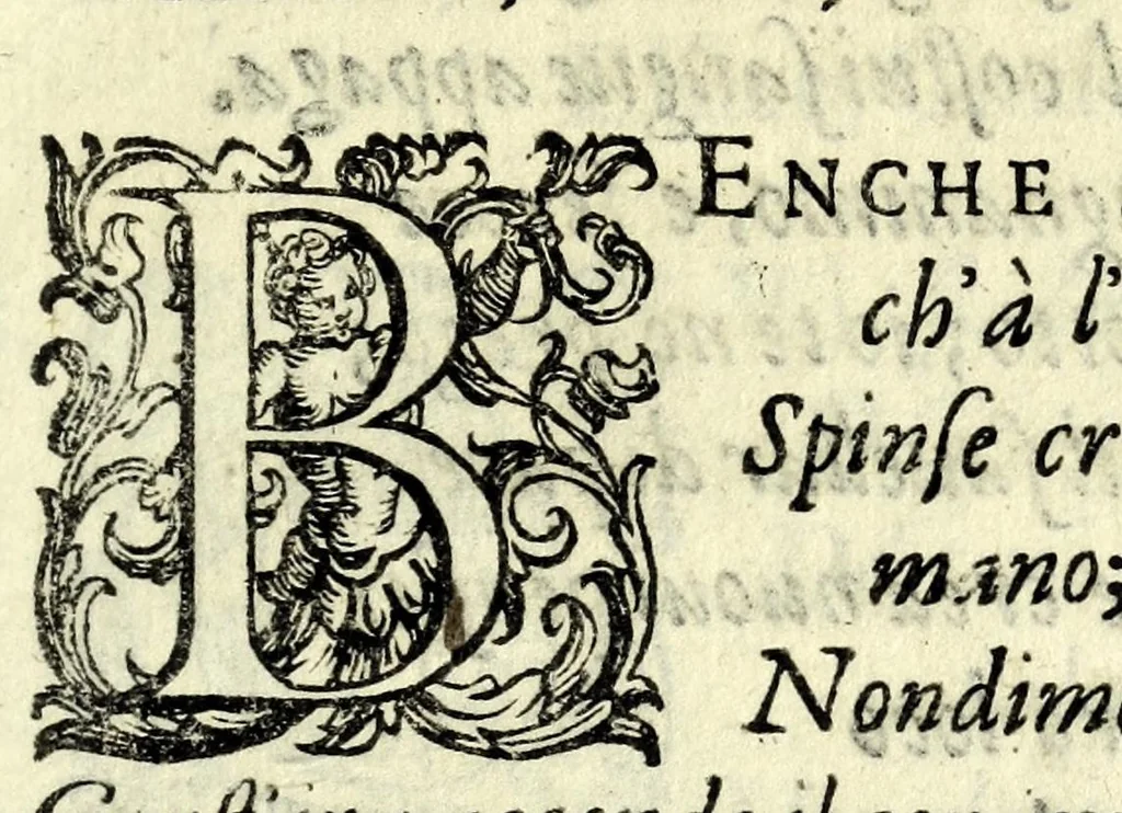 An illustration from Filarmindo : favola pastorale, 1605, leaf 143
