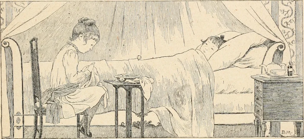 An illustration from Filles et ga, 1900, leaf 13