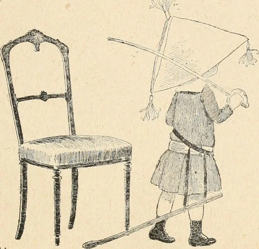An illustration from Filles et ga, 1900, leaf 29