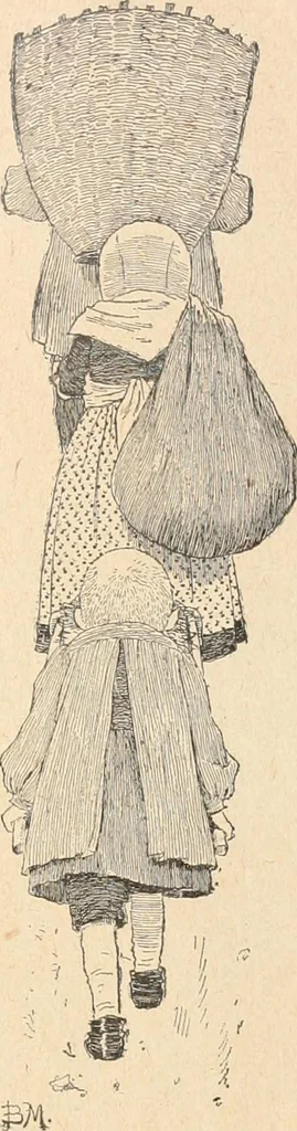 An illustration from Filles et ga, 1900, leaf 33