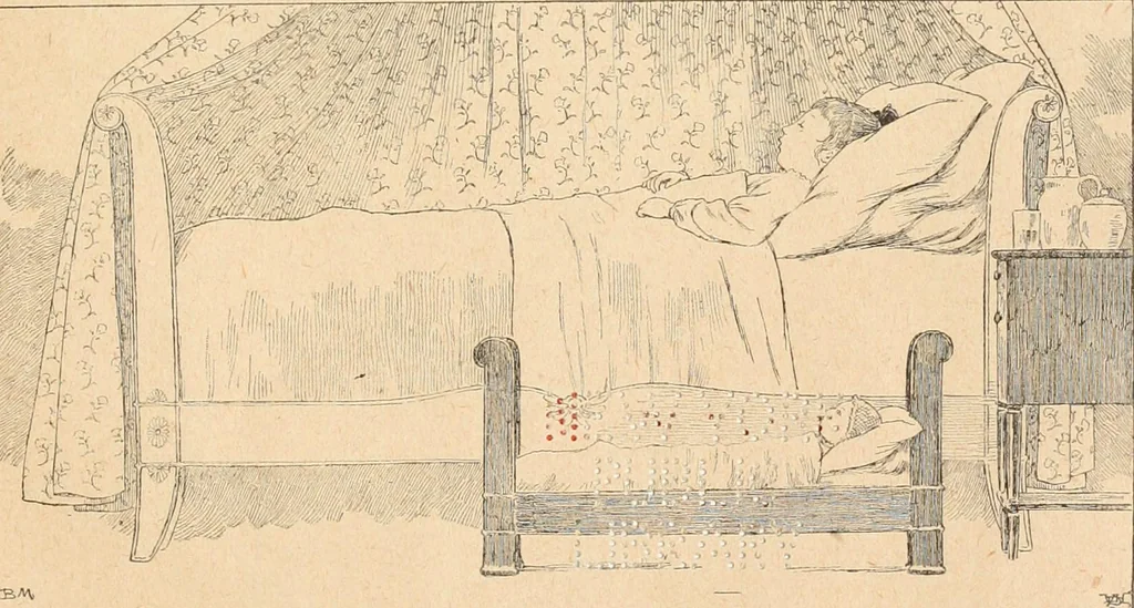 An illustration from Filles et ga, 1900, leaf 9