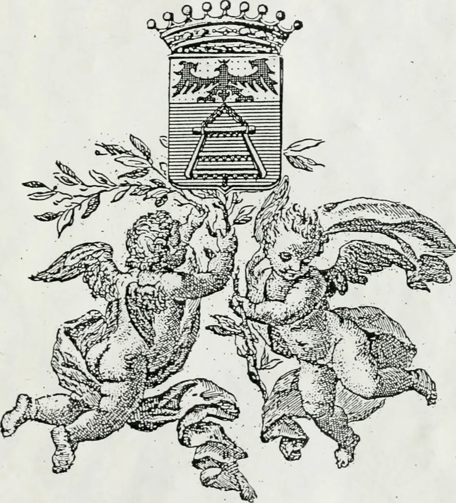An illustration from Filli di Sciro : favola pastorale, 1607, leaf 194