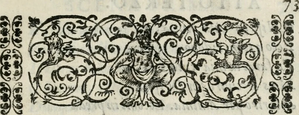 An illustration from Filli di Sciro : favola pastorale, 1607, leaf 86