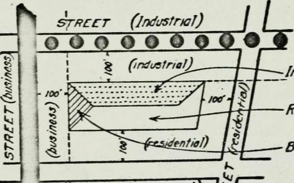 An illustration from Final report, June 2, 1916. Supplementary ed., The City Club of New York, 1916, leaf 189