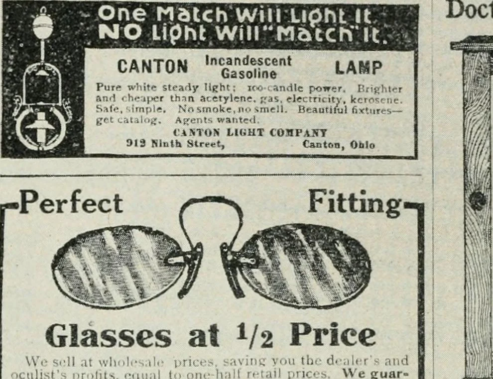 An illustration from Financial advertising, for commercial and savings banks, trust, title insurance, and safe deposit companies, investment houses, 1908, leaf 266