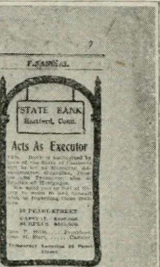 An illustration from Financial advertising, for commercial and savings banks, trust, title insurance, and safe deposit companies, investment houses, 1908, leaf 286