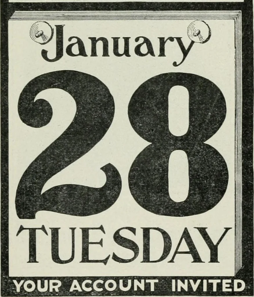 An illustration from Financial advertising, for commercial and savings banks, trust, title insurance, and safe deposit companies, investment houses, 1908, leaf 327