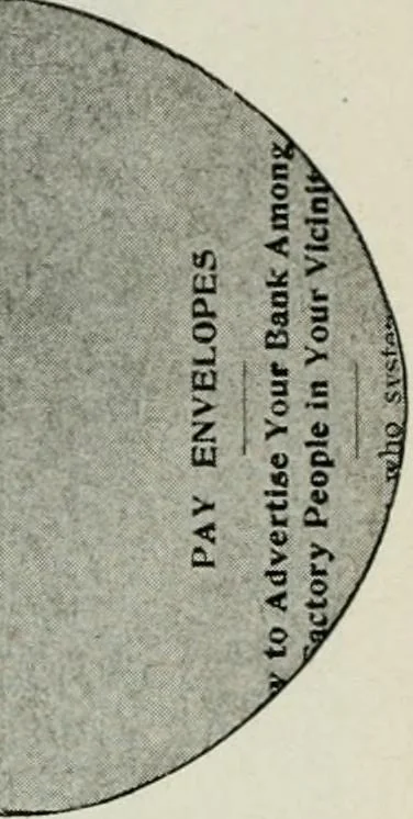 An illustration from Financial advertising, for commercial and savings banks, trust, title insurance, and safe deposit companies, investment houses, 1908, leaf 340