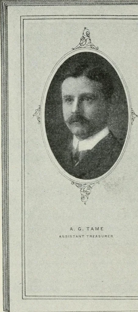 An illustration from Financial advertising, for commercial and savings banks, trust, title insurance, and safe deposit companies, investment houses, 1908, leaf 362