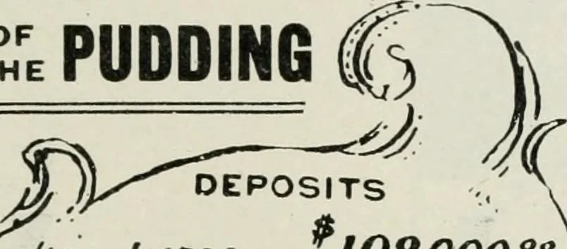 An illustration from Financial advertising, for commercial and savings banks, trust, title insurance, and safe deposit companies, investment houses, 1908, leaf 575