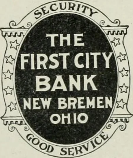 An illustration from Financial advertising, for commercial and savings banks, trust, title insurance, and safe deposit companies, investment houses, 1908, leaf 581