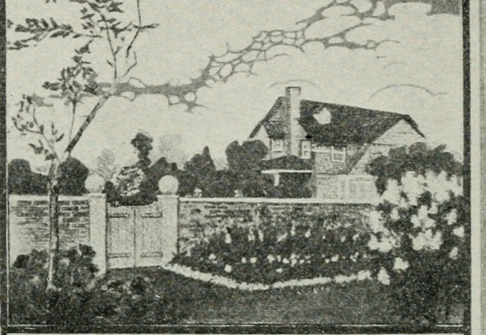 An illustration from Financial advertising, for commercial and savings banks, trust, title insurance, and safe deposit companies, investment houses, 1908, leaf 584