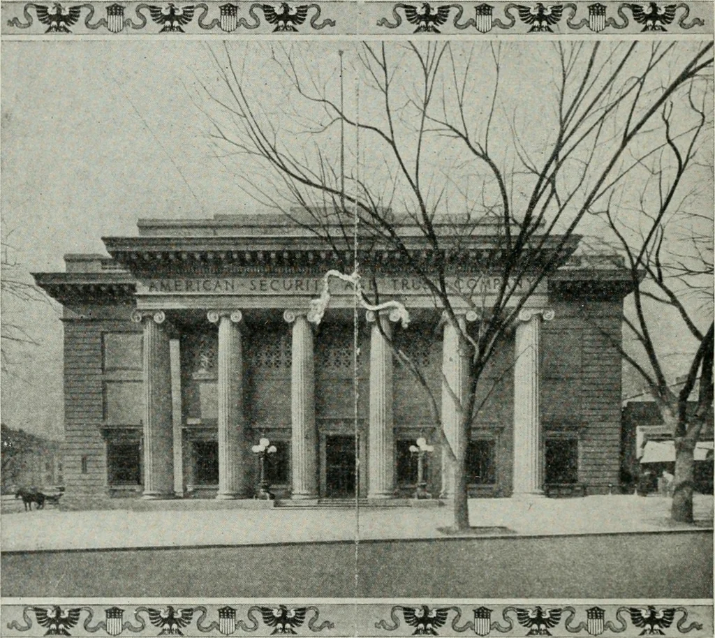 An illustration from Financial advertising, for commercial and savings banks, trust, title insurance, and safe deposit companies, investment houses, 1908, leaf 588