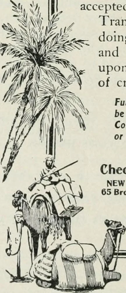 An illustration from Financial advertising, for commercial and savings banks, trust, title insurance, and safe deposit companies, investment houses, 1908, leaf 740