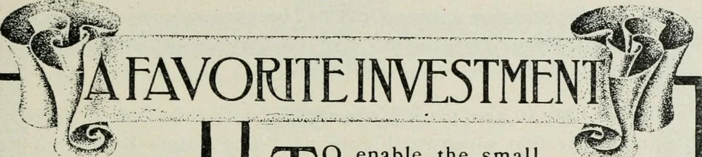 An illustration from Financial advertising, for commercial and savings banks, trust, title insurance, and safe deposit companies, investment houses, 1908, leaf 891