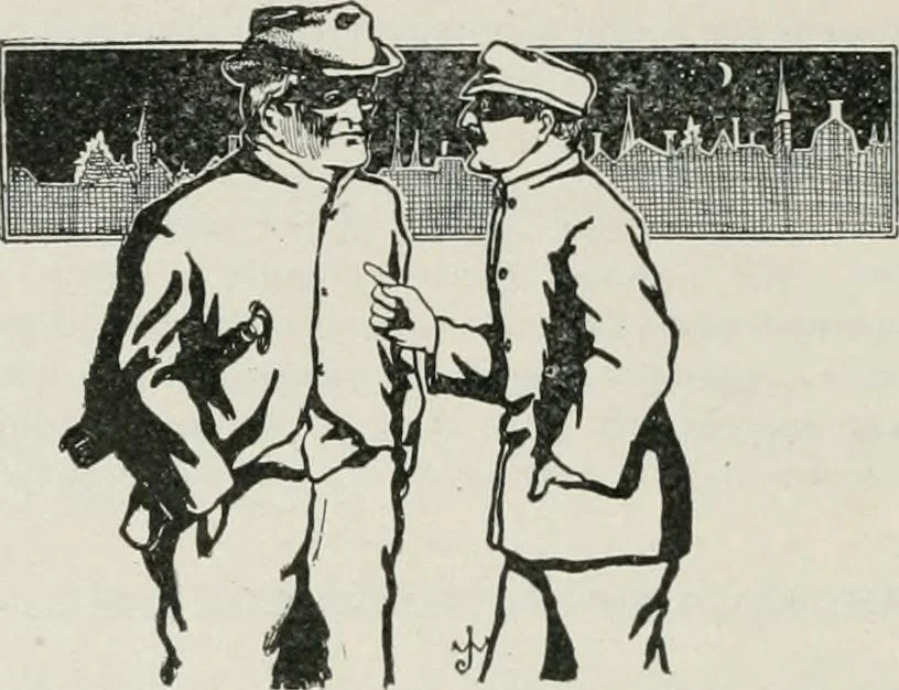 An illustration from Financial advertising, for commercial and savings banks, trust, title insurance, and safe deposit companies, investment houses, 1908, leaf 914