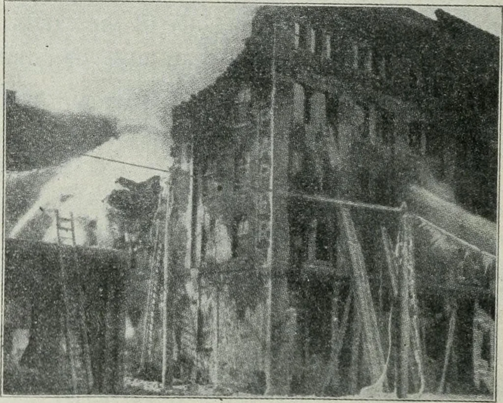 An illustration from Financial advertising, for commercial and savings banks, trust, title insurance, and safe deposit companies, investment houses, 1908, leaf 916
