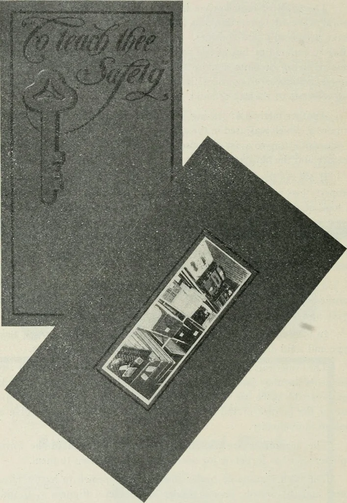 An illustration from Financial advertising, for commercial and savings banks, trust, title insurance, and safe deposit companies, investment houses, 1908, leaf 920