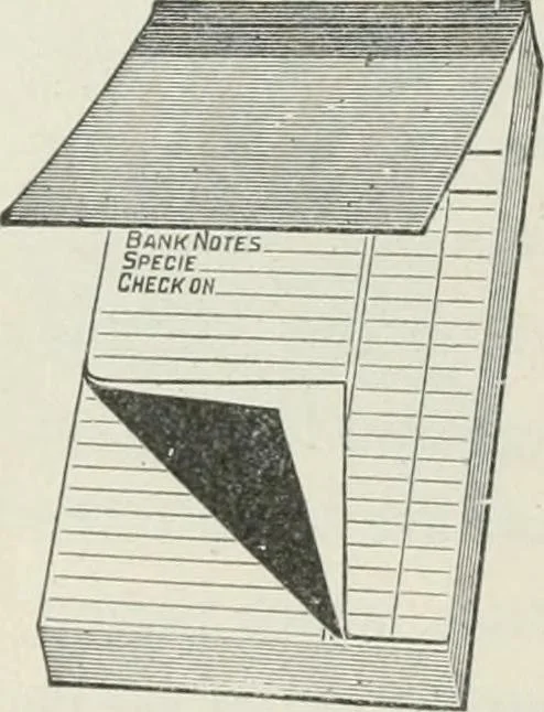 An illustration from Financial advertising, for commercial and savings banks, trust, title insurance, and safe deposit companies, investment houses, 1908, leaf 976