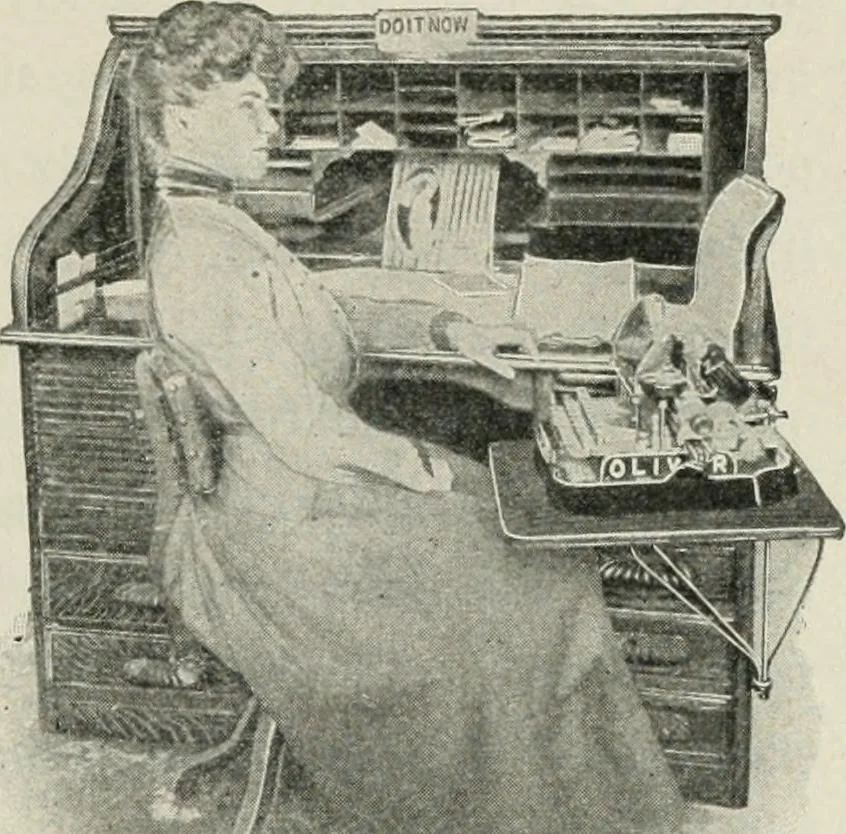 An illustration from Financial advertising, for commercial and savings banks, trust, title insurance, and safe deposit companies, investment houses, 1908, leaf 977