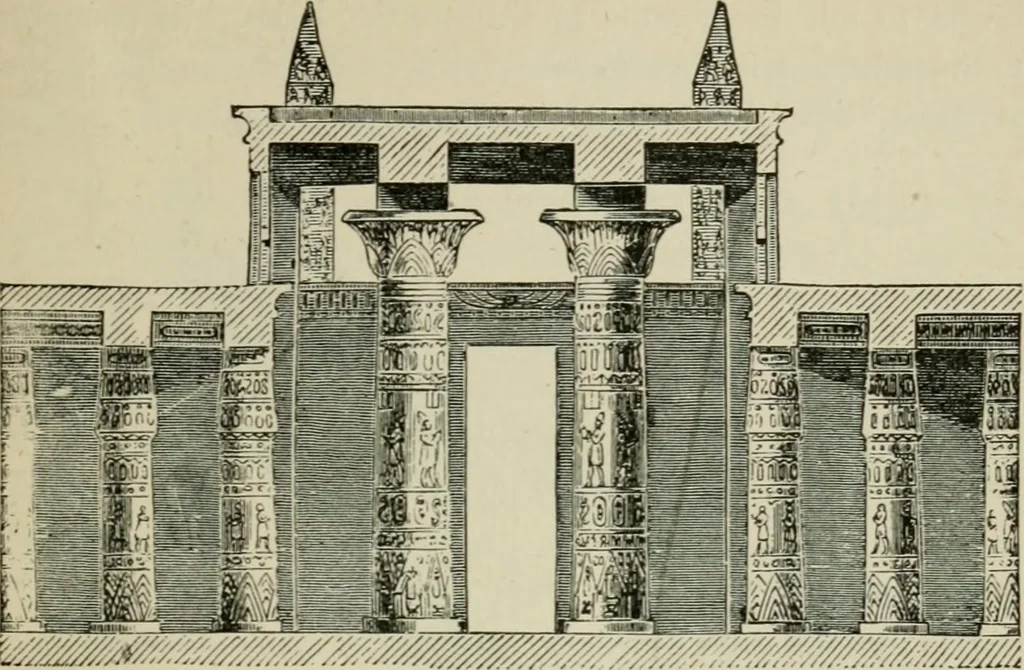 An illustration from The fine arts, 1901, leaf 258