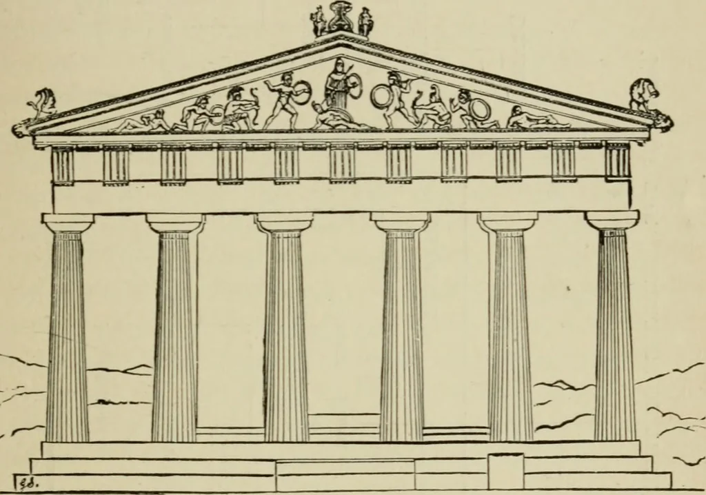 An illustration from The fine arts, 1901, leaf 54
