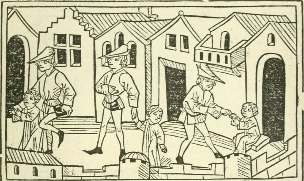 An illustration from Fine books, 1912, leaf 133