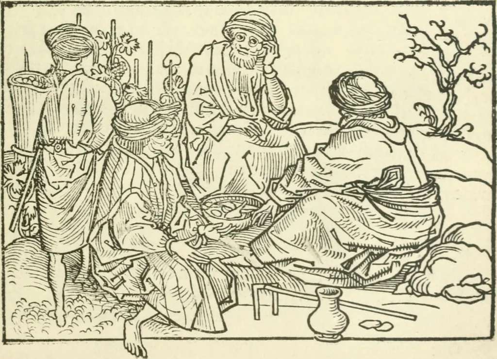 An illustration from Fine books, 1912, leaf 149