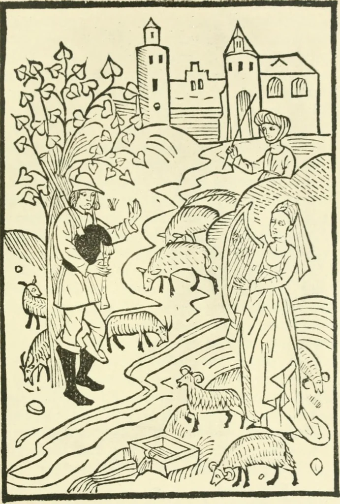 An illustration from Fine books, 1912, leaf 153