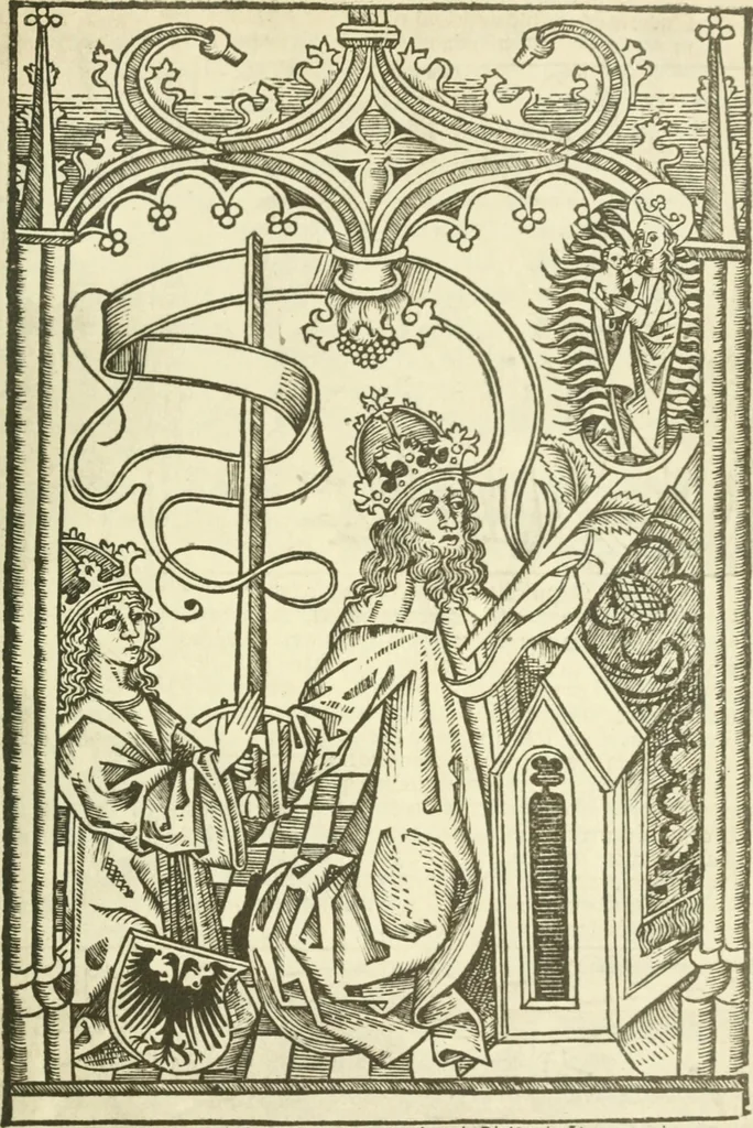An illustration from Fine books, 1912, leaf 157