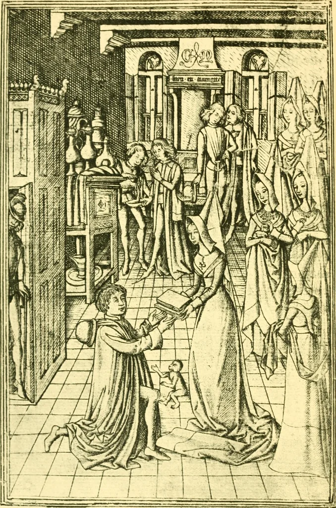 An illustration from Fine books, 1912, leaf 22