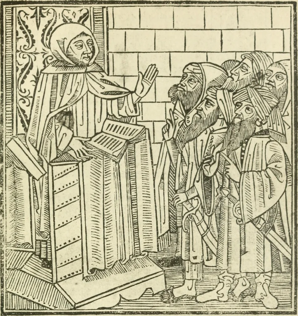 An illustration from Fine books, 1912, leaf 223