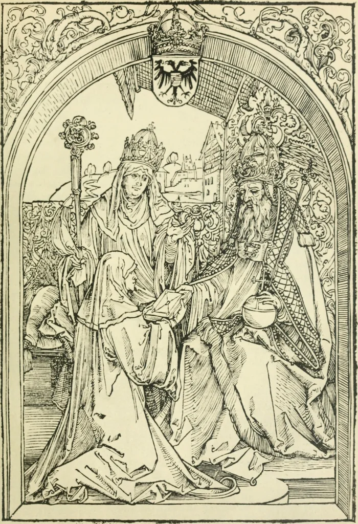 An illustration from Fine books, 1912, leaf 243