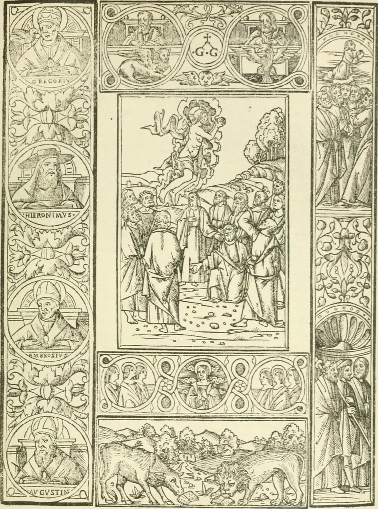 An illustration from Fine books, 1912, leaf 261