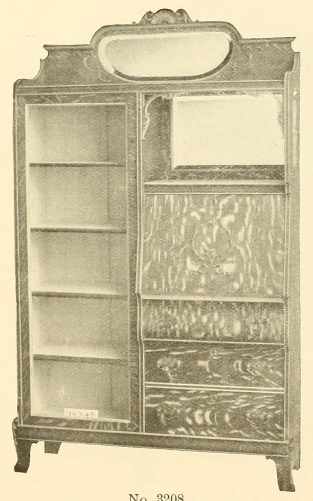 An illustration from Fine furniture from factory to fireside : catalogue B, 1900, leaf 16