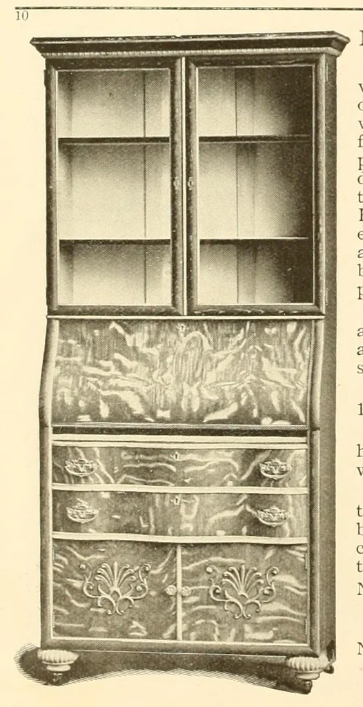 An illustration from Fine furniture from factory to fireside : catalogue B, 1900, leaf 18