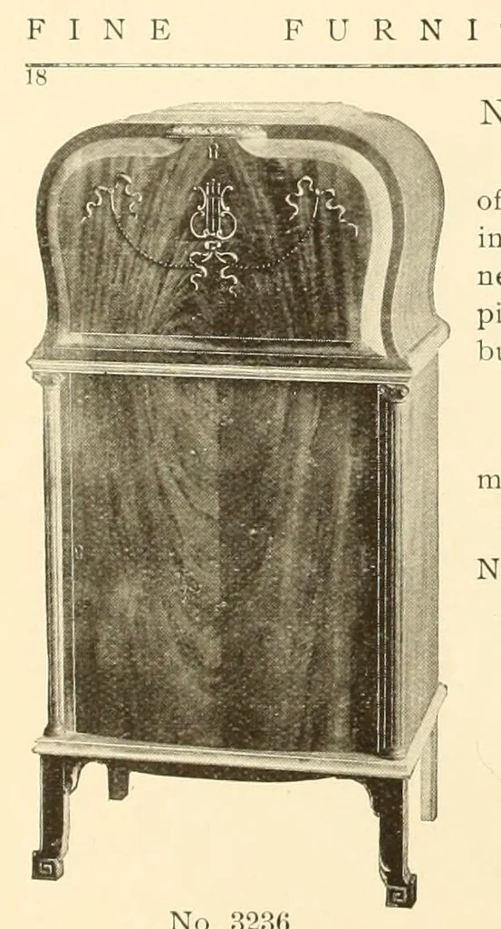 An illustration from Fine furniture from factory to fireside : catalogue B, 1900, leaf 26