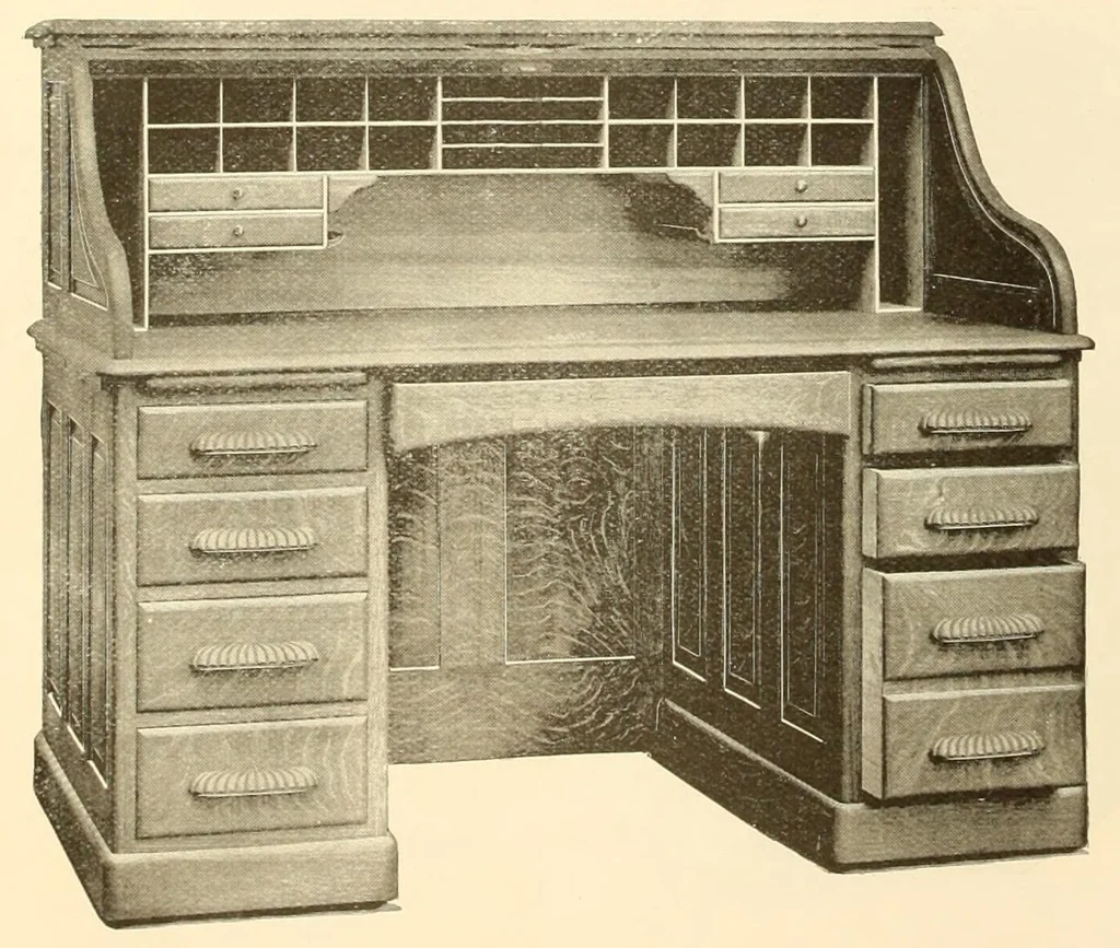 An illustration from Fine furniture from factory to fireside : catalogue B, 1900, leaf 40