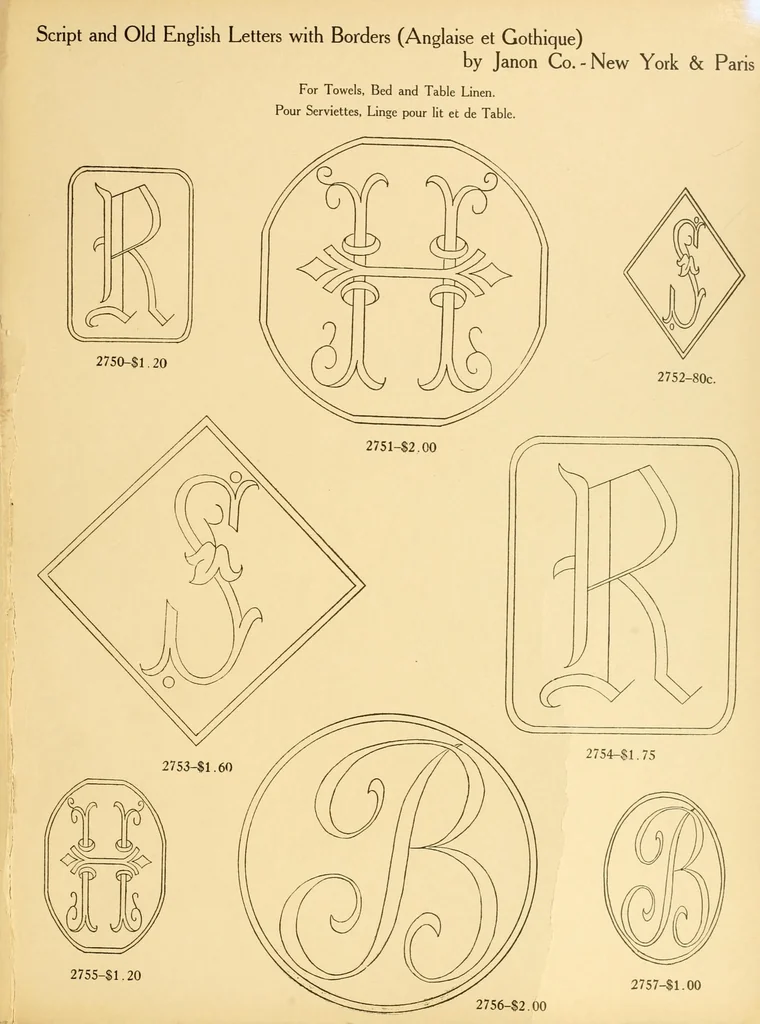An illustration from Fine hand embroidery;, 1914, leaf 53
